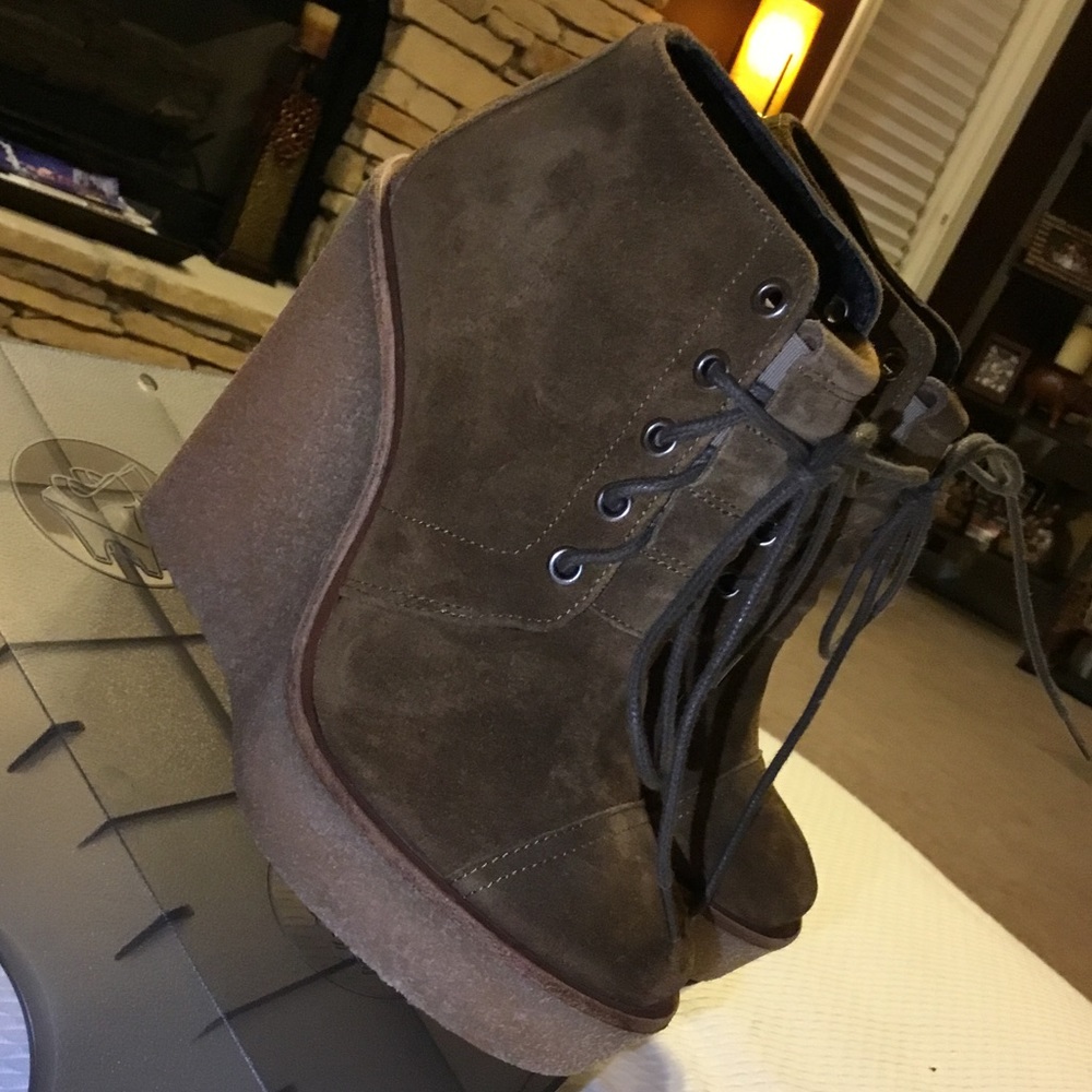 Pierre Hardy suede booties
